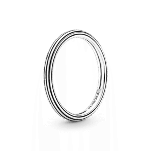 Aliança de Prata 925 – Linhas e Ranhuras (Estilo Pandora)