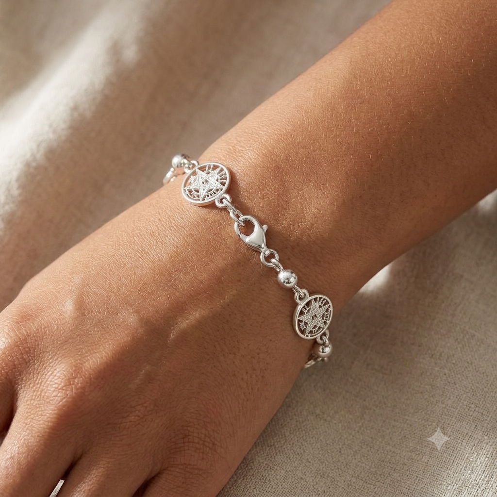 Pulseira Amuleto Estrela Sagrada - Imagem 2