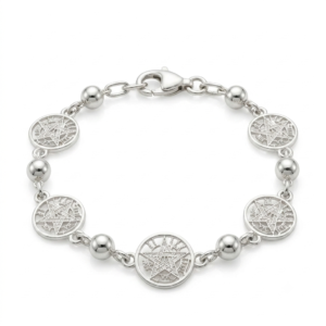 Pulseira Amuleto Estrela Sagrada